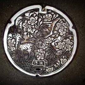 创意设计---日本的井盖上的艺术(二)