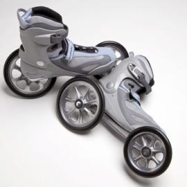 LandRoller的创意旱冰鞋设计