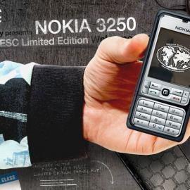 诺基亚3250 WESC 手机限量版设计