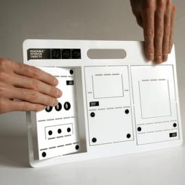 创意小产品设计--折叠型笔筒