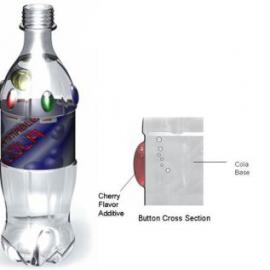 让你自行设定可乐口感的口味杯！