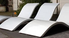 波浪系列躺椅设计作品欣赏