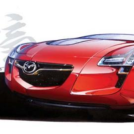 马自达Kabura概念车外形