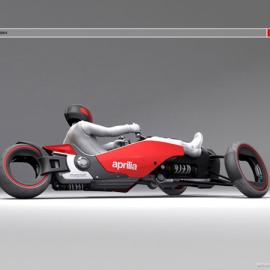 Heikki作品－APRILIA MAGNET三轮摩托