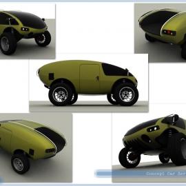 Tolga Toykog 概念汽车飞机系列作品