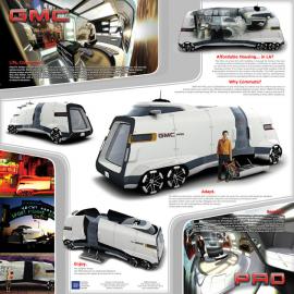 加州设计挑战赛大奖-通用PAD超级概念房车