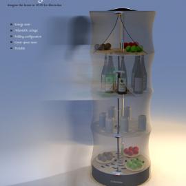 "imagine the home in 2020"竞赛活动--冰箱设计作品