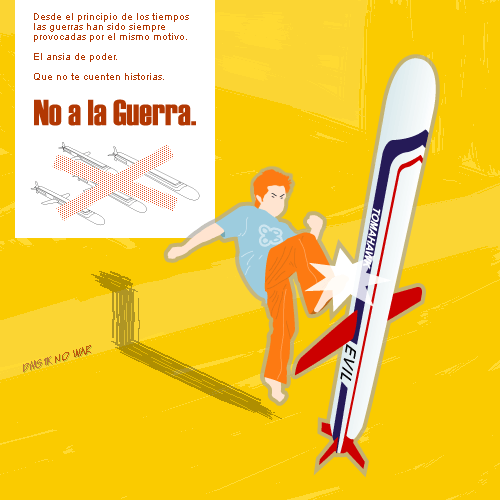 No war 主题设计