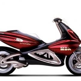 Sacha Lakic作品－踏板摩托