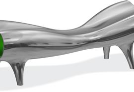 流线型金属材质概念桌椅设计大赏