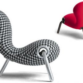 欧洲鬼才设计师流线型座椅设计欣赏