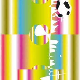 2006世界杯足球赛各国不同的艺术海报