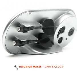 韩国创意小产品－飞镖时钟