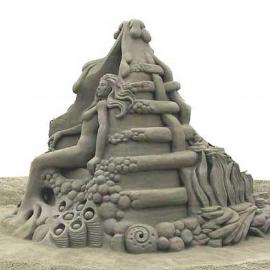 沙雕艺术:成年人铸造的童话世界