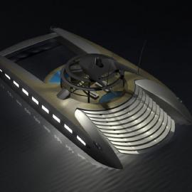 MADE作品－Catamaran MT概念游艇