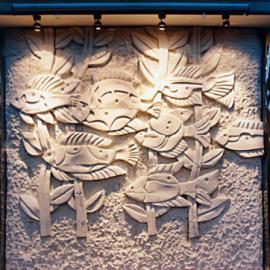 田卫平壁画作品