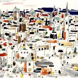 艺术大师吴冠中大作欣赏（三）