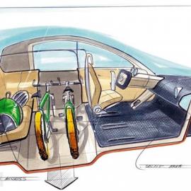 斯柯达概念车Roomster－草图（2）