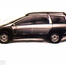 富豪Volvo XC90草图（2）