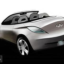 奇瑞跑车M14效果图