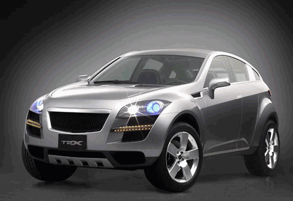 首尔车展：大宇T2X概念车