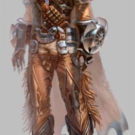 洪于程 游戏人物设定CG原画