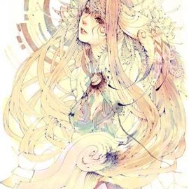 泰国自由插画家Meisan mui手绘水彩CG