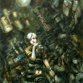 Rabbityes 惊艳的CG插画