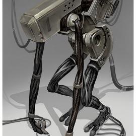 经典CG 机器人的原画设定（六）