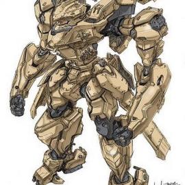 经典CG 机器人的原画设定（五）