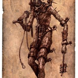 鬼才！天才！KeithThompson插画设定作品三