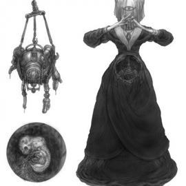 鬼才！天才！KeithThompson插画设定作品二