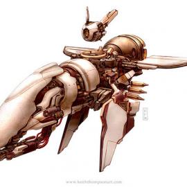 鬼才！天才！KeithThompson插画设定作品一