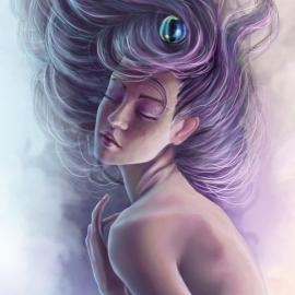 Jenny Lee：完美的女性肖像CG作品