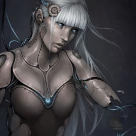 女性机器人CG作品欣赏