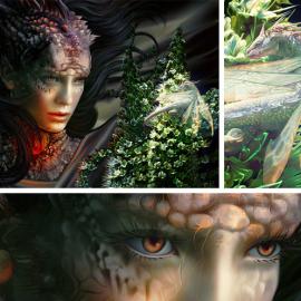 墨西哥艺术家Nell Fallcard精彩CG欣赏（二）