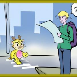 吉吉龙公益漫画之帮助