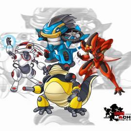 MIX-MONSTERS 角色设计欣赏