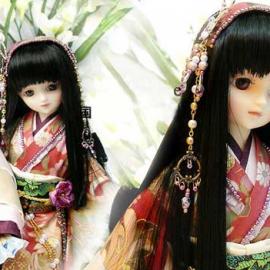 日本制造SD古装版娃娃