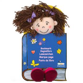 毛绒可爱布偶书签 女生最爱