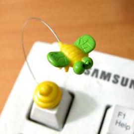 可爱！极其有趣的电脑小饰物