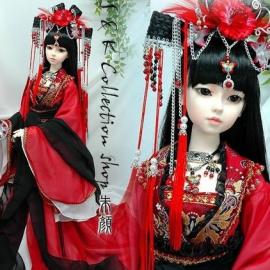 如此精致美丽 穿汉服的SD娃娃