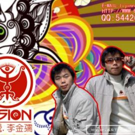 李金孺信仰娃娃插画