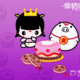 招财童子系列之《金猪宝宝》（龙女篇）