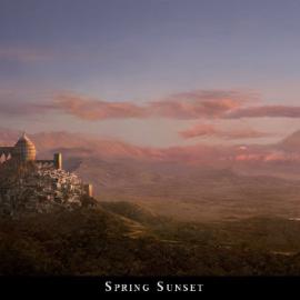Andreas Rocha CG作品:Spring Sunset
