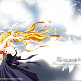 动画《AIR》鸟之诗唯美壁纸二