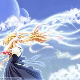 动画《AIR》鸟之诗唯美壁纸一