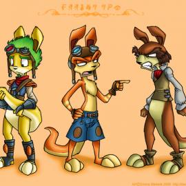 Dark Trio 卡通插画作品欣赏(三)