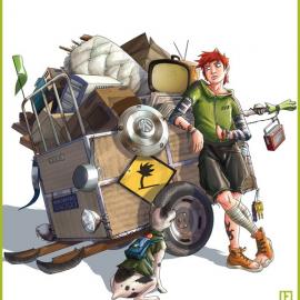 澳大利亚Leandro Moraes卡通插画作品