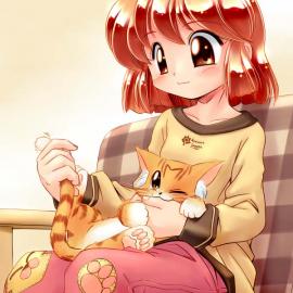 清丽的卡通MM作品欣赏